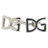 ドルチェアンドガッバーナ DGロゴ カフス シルバー メタル メンズ DOLCE&GABBANA 【中古】